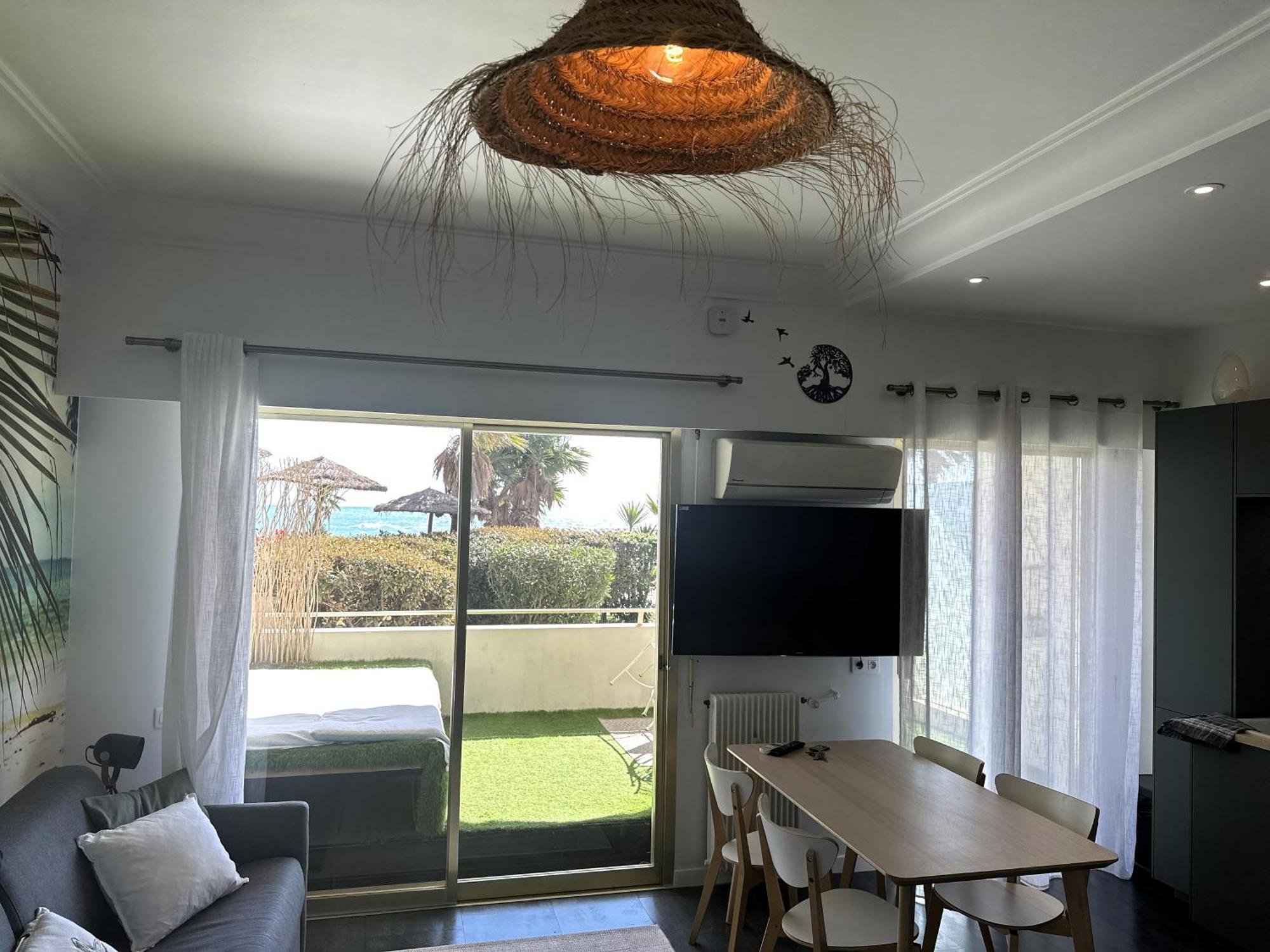 Studio Front De Mer A 10Metres De La Plage 卢贝新城 外观 照片